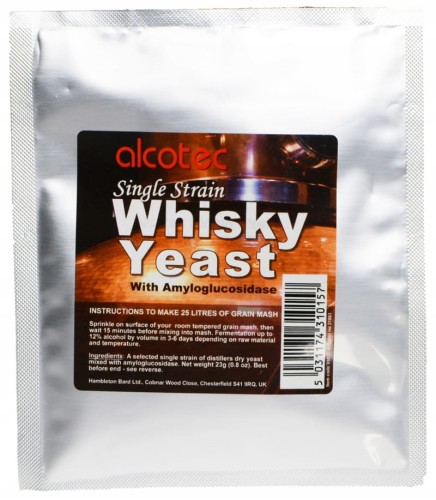 ALCOTEC SINGLE STRAIN Whisky Drożdże gorzelnicze z amylazą