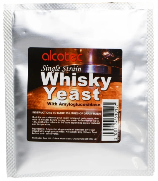 ALCOTEC SINGLE STRAIN Whisky Drożdże gorzelnicze z amylazą