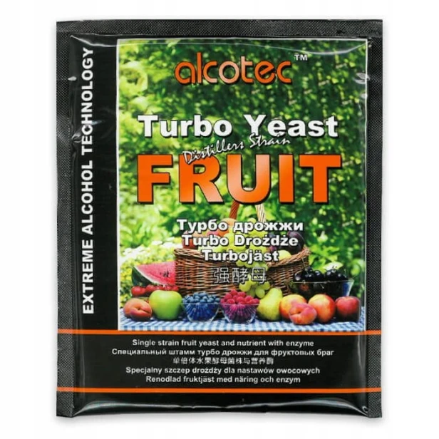 ALCOTEC TURBO YEAST FRUIT DROŻDŻE GORZELNICZE