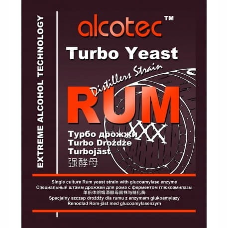 Alcotec Rum Distillers Strain drożdże gorzelnicze do rumu 25L