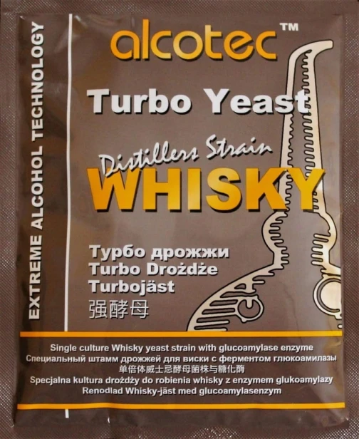 Alcotec Whisky Turbo Yeast Drożdże gorzelnicze 73 g