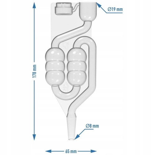 Rurka fermentacyjna 6-komorowa v2 Browin