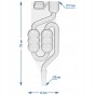 Rurka fermentacyjna 6-komorowa v2 Browin
