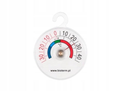 Termometr do lodówek i zamrażarek (-35°C do +45°C) Ø 5cm Browin