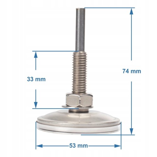 Termometr do wędzarni i BBQ (0°C do +250°C) 6,0cm Browin