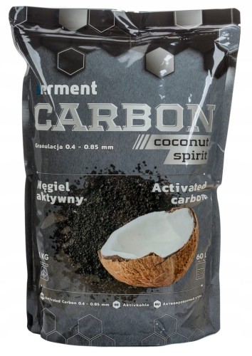 IFERMENT COCONUT SPIRIT 1kg 2L Węgiel Aktywny Kokosowy Gorzelniczy Bimber