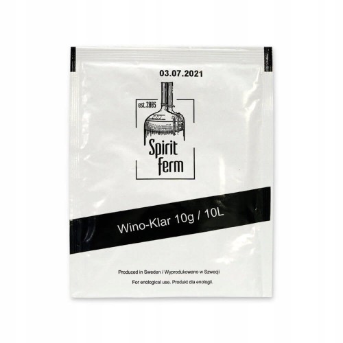 Spirit ferm Środek do klarowania wina 10 g/10l