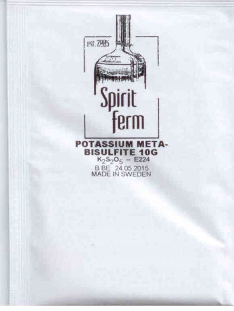 SpiritFerm Pirosiarczyn potasu 10 g
