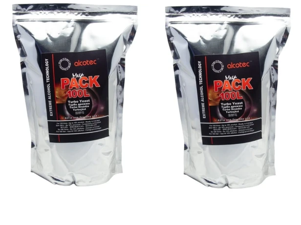 ALCOTEC MegaPack 1,8 kg x 2 na 1000L drożdże gorzelnicze