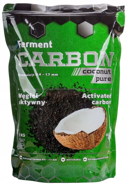 IFERMENT WĘGIEL AKTYWNY KOKOSOWY 1KG 2L - DO FILTRACJI I PRODUKCJI DOMOWEJ