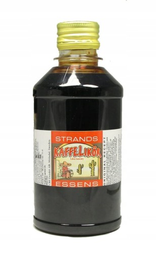 STRANDS Kaffelikör 250 ml – zaprawka likier kawowy na ok. 7,5 L alkoholu