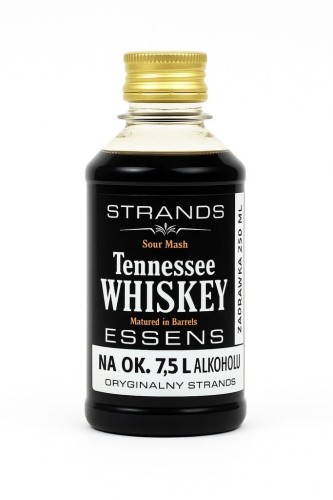 STRANDS Tennessee Whiskey 250 ml – zaprawka whisky na ok. 7,5 L alkoholu