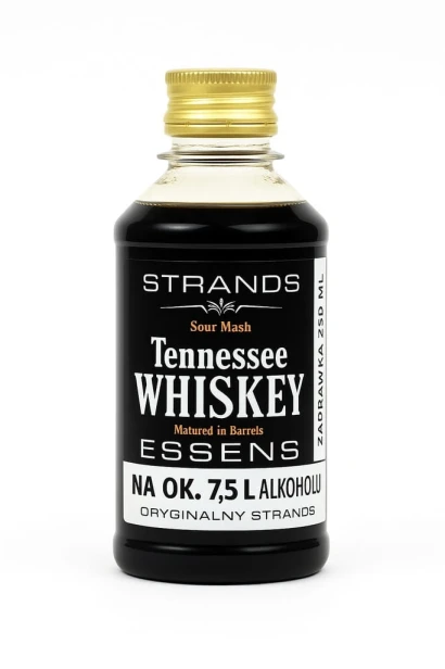 STRANDS Tennessee Whiskey 250 ml – zaprawka whisky na ok. 7,5 L alkoholu