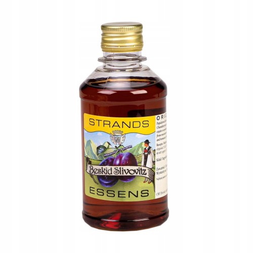 STRANDS Beskid Slivovitz 250 ml – zaprawka śliwowica na ok. 7,5L alkoholu