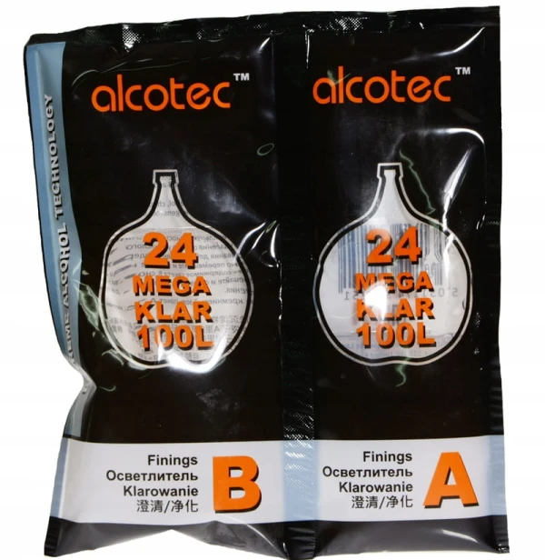 Alcotec Mega Klar na 100L środek do klarowania 24h