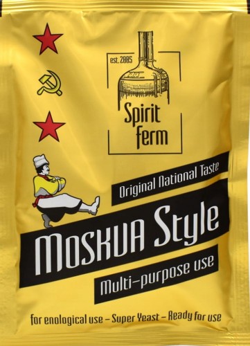 SPIRITFERM MOSKVA STYLE DROŻDŻE GORZELNICZE  do 20% – 140 g