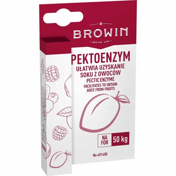 PEKTOENZYM PEKTOPOL DO WYCISKANIA OWOCÓW BROWIN
