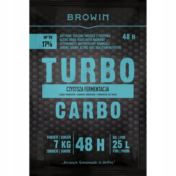 Drożdże gorzelnicze Turbo Carbo 48h Browin