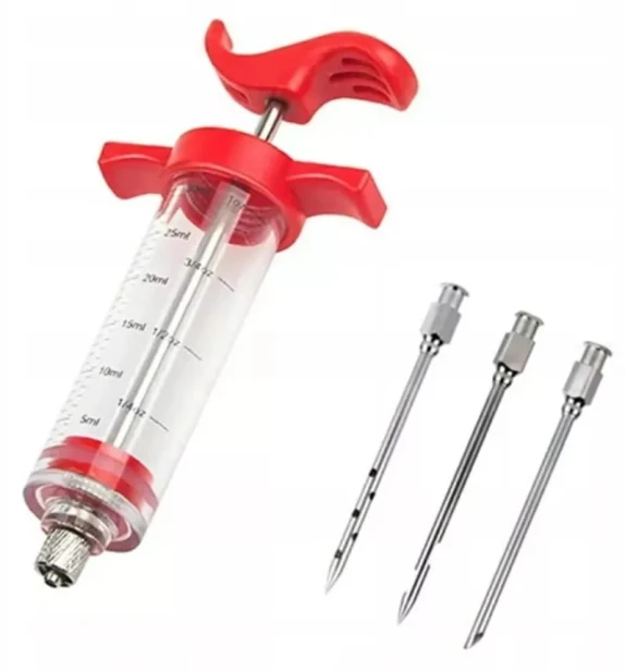 Nastrzykiwarka strzykawka z igłą do marynowania mięsa 30 ml